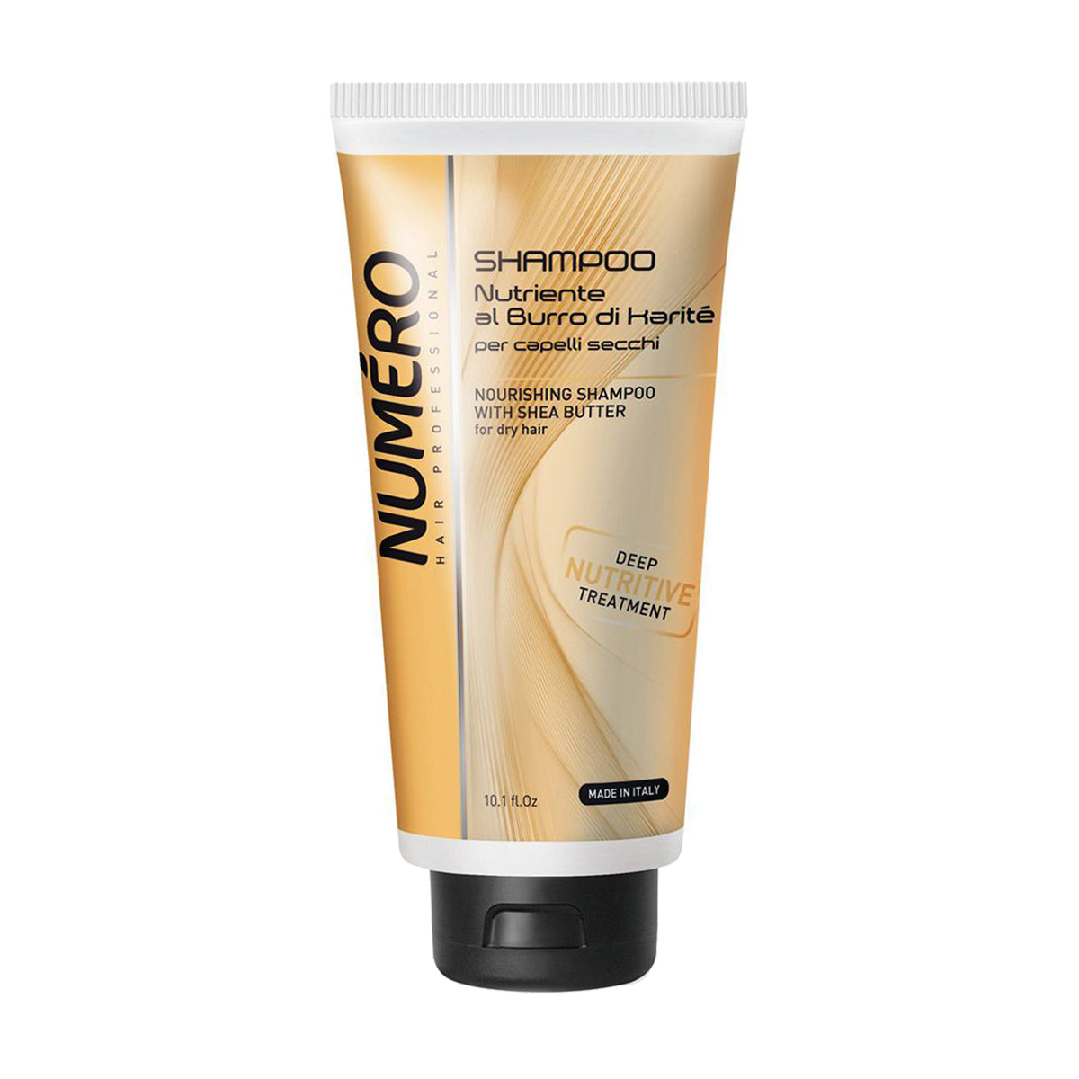 Шампунь для сухого волосся Brelil Numero Nourishing Shampoo Shampoo з олією каріте, 300 мл